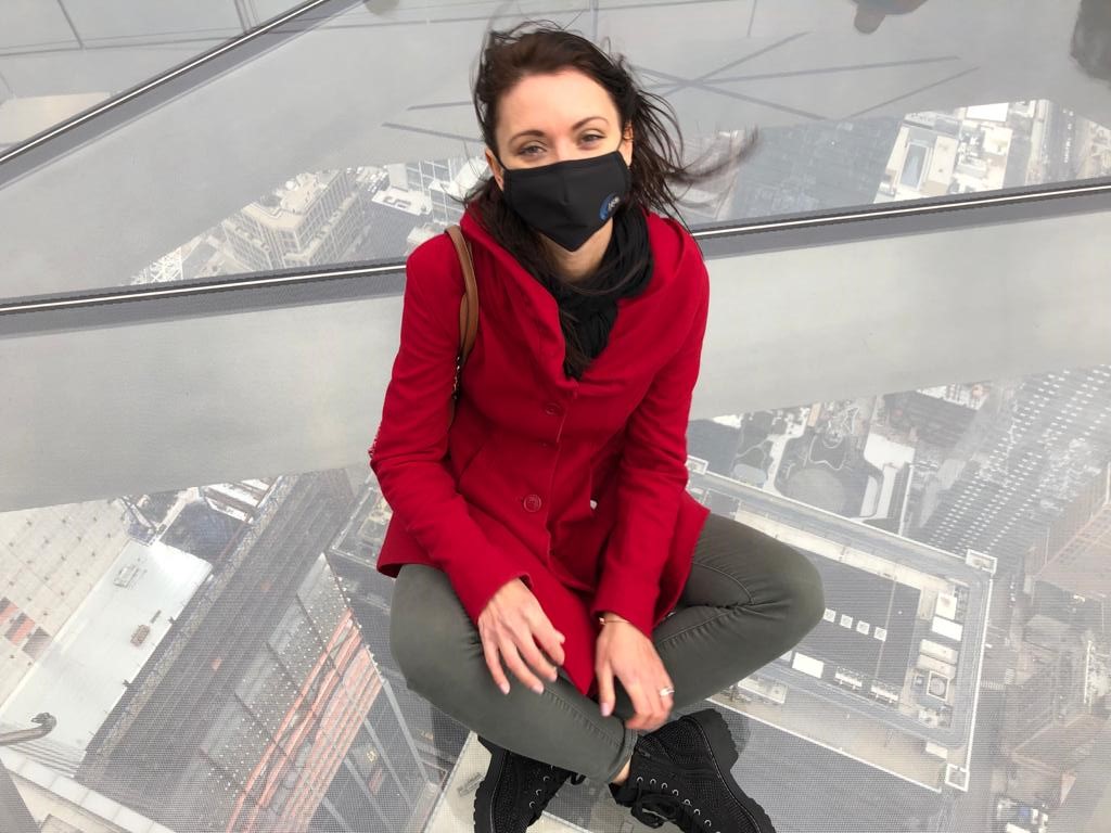 View from the Edge, New York City, NY, Hudson Yards, opening during covid-19, pandemic, travel, sightseeing, places to see in New York City, outdoor sky deck